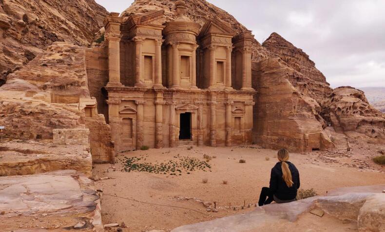 viaje de lujo jordania petra