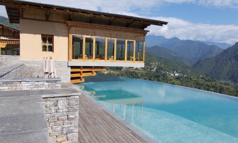 viaje lujo bután hotel liujo sis senses Punakha
