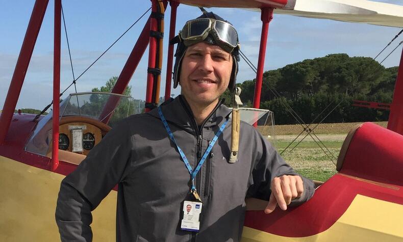 Carl-Oscar Lawaczeck piloto oceansky dirigibles
