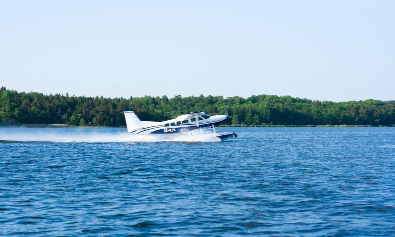 viaje hidroavión ártico