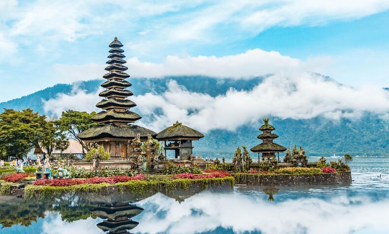 El templo de Ulun Danu Bratan, en Bali. Foto: Guillaume Marques viaje a bali indonesia