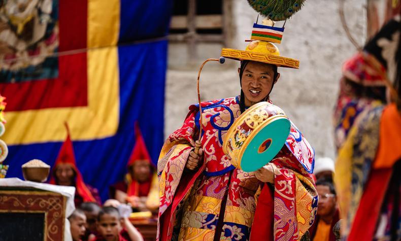 viaje mustang nepal festival tiji