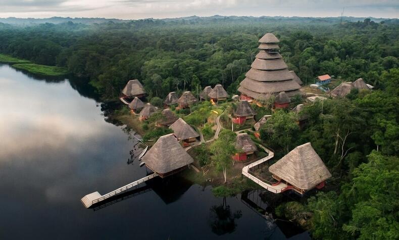 Napo Wildlife Center vista aérea