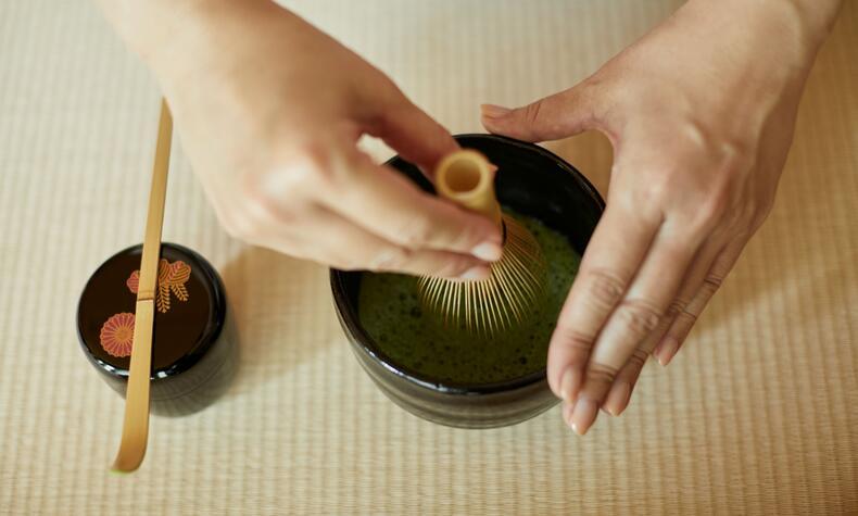 Aman Kyoto te matcha