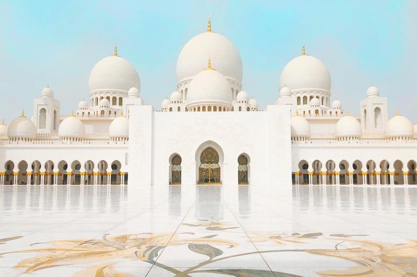 viaje lujo dubái mezquita sheik Zayed