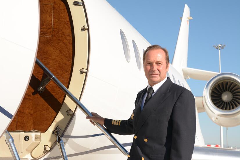 Javier Ordovás, piloto de Gestair Javier Ordovás, piloto de Gestair