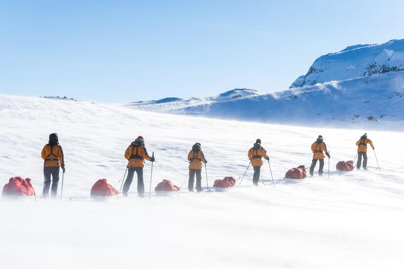 Expedición en Finse, Noruega. 