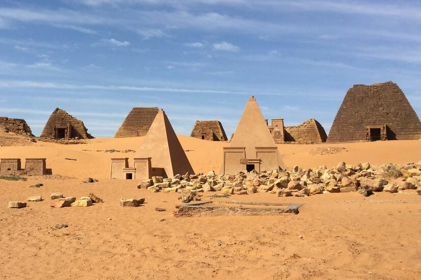 Pirámides de Meroe