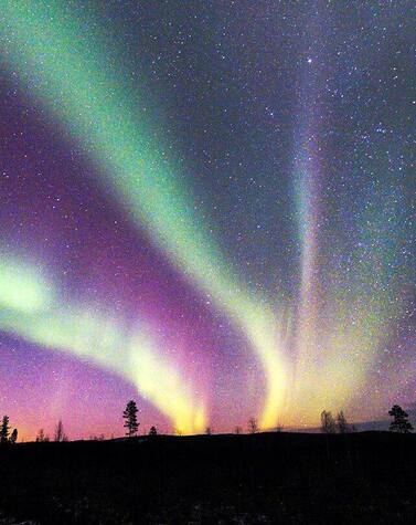 viaje lujo auroras boreales