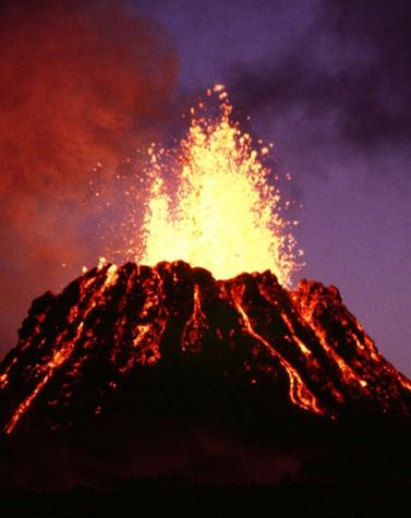 volcán hawái