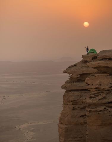 edge of the world arabia saudí