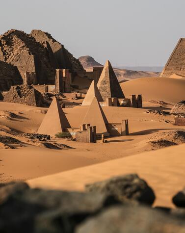 piramides de Meroe Sudán