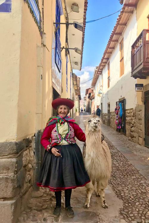 viaje lujo perú cuzco llama andina