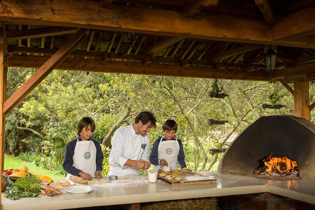 viaje lujo naturaleza familia Ecuador hacienda Zuleta gastronomía