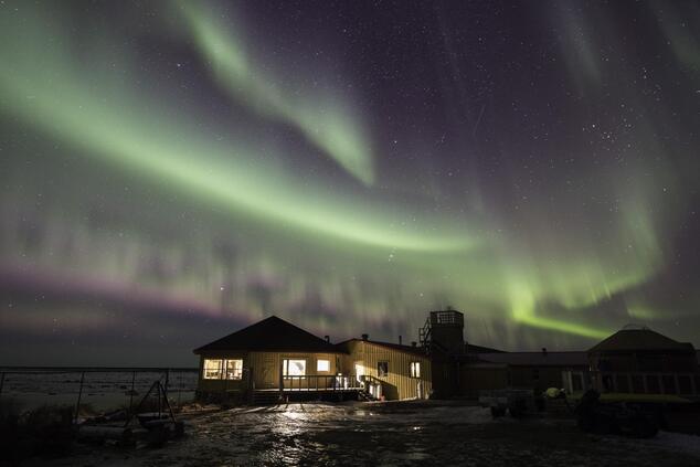 viaje lujo remoto naturaleza aurora boreal en Canadá ártico Churchill Wild