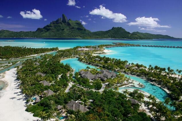 viaje lujo  islas remotas polinesia bora bora otemanu