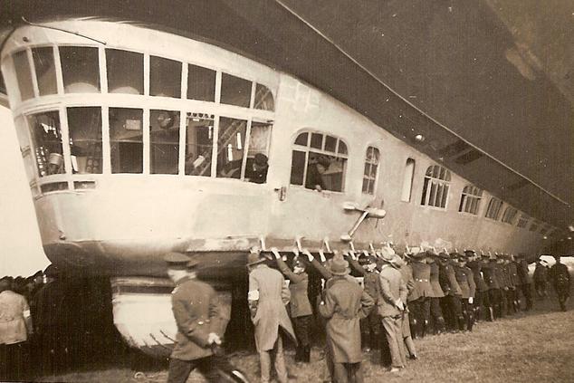viaje dirigible graf zeppelin