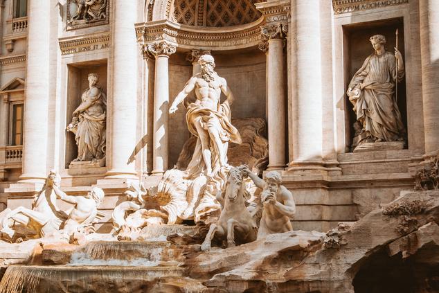 viaje lujo italia grand tour roma fontana di trevi