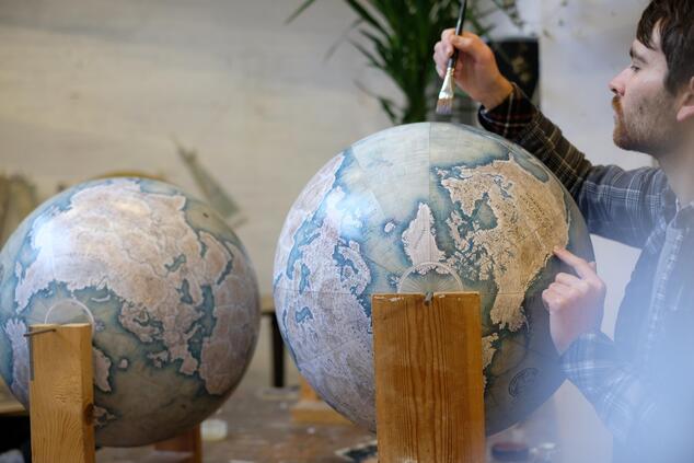 artesanía lujo bellerby globemakers londres