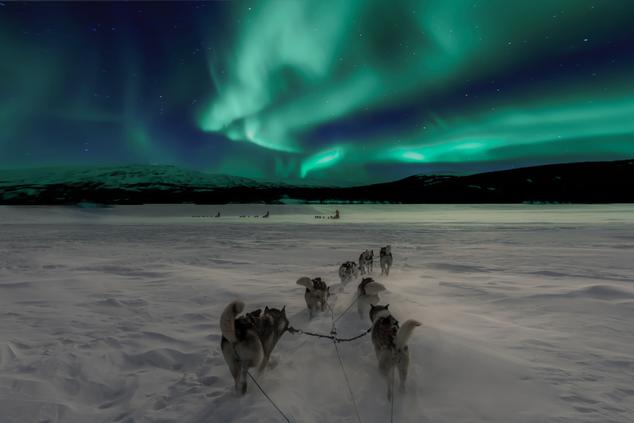 viaje lujo laponia auroras boreales