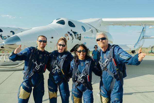 viaje al espacio con Virgin Galactic