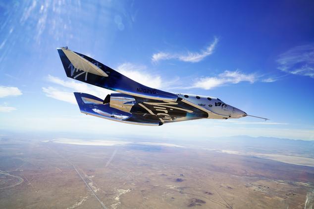 viaje al espacio con Virgin Galactic unity 22