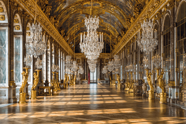salón de los espejos Versalles