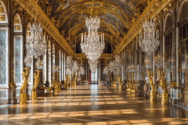 salón espejos versalles parís