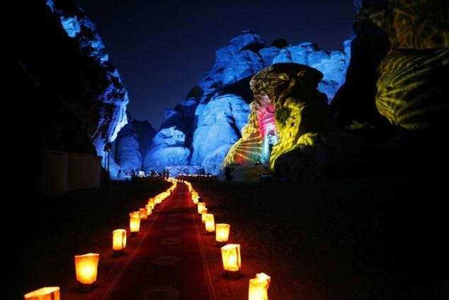 cena privada templo Petra Jordania