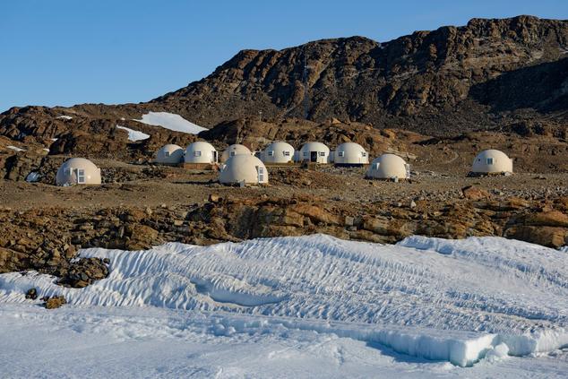 campamento white desert antarctica