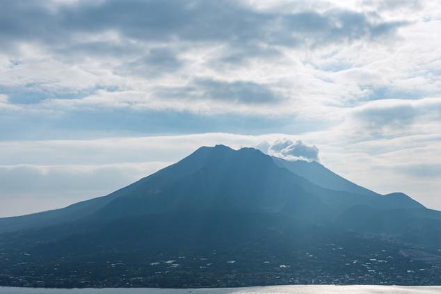 volcán sakurajima japón
