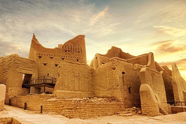 Diriyah fue en la antigüedad una próspera ciudad de comerciantes en el desierto. Foto: Visit Saudí diriya viaje lujo arabia saudí