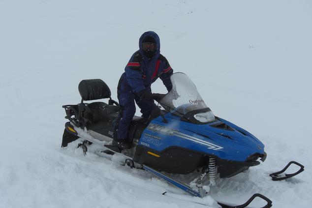 moto nieve Svalbard