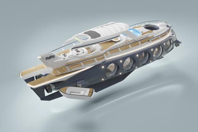 El Nautilus es un concepto que podria ser el precursor de los safaris submarinos.
