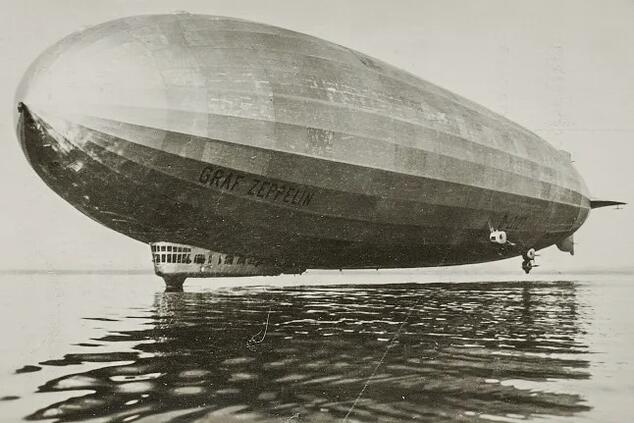 El Graf Zeppellin fue una aeronave de comienzos del siglo XX. Foto: Eth Bibliothek Zurich/ Bilderstelle Lohse Foto: Eth Bibliothek Zurich/ Bilderstelle Lohse