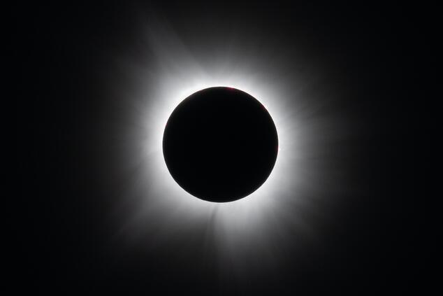 Foto: NASA. Eclipse solar