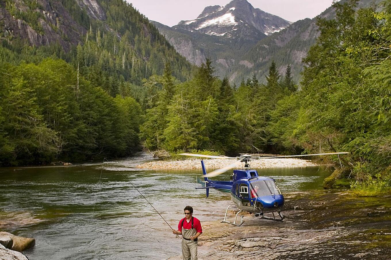 viaje lujo remoto naturaleza Nimmo Bay Canadá