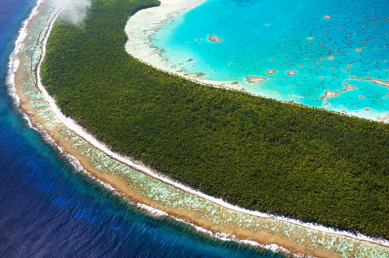 Viajes lujo sostenibilidad islas playas polinesia