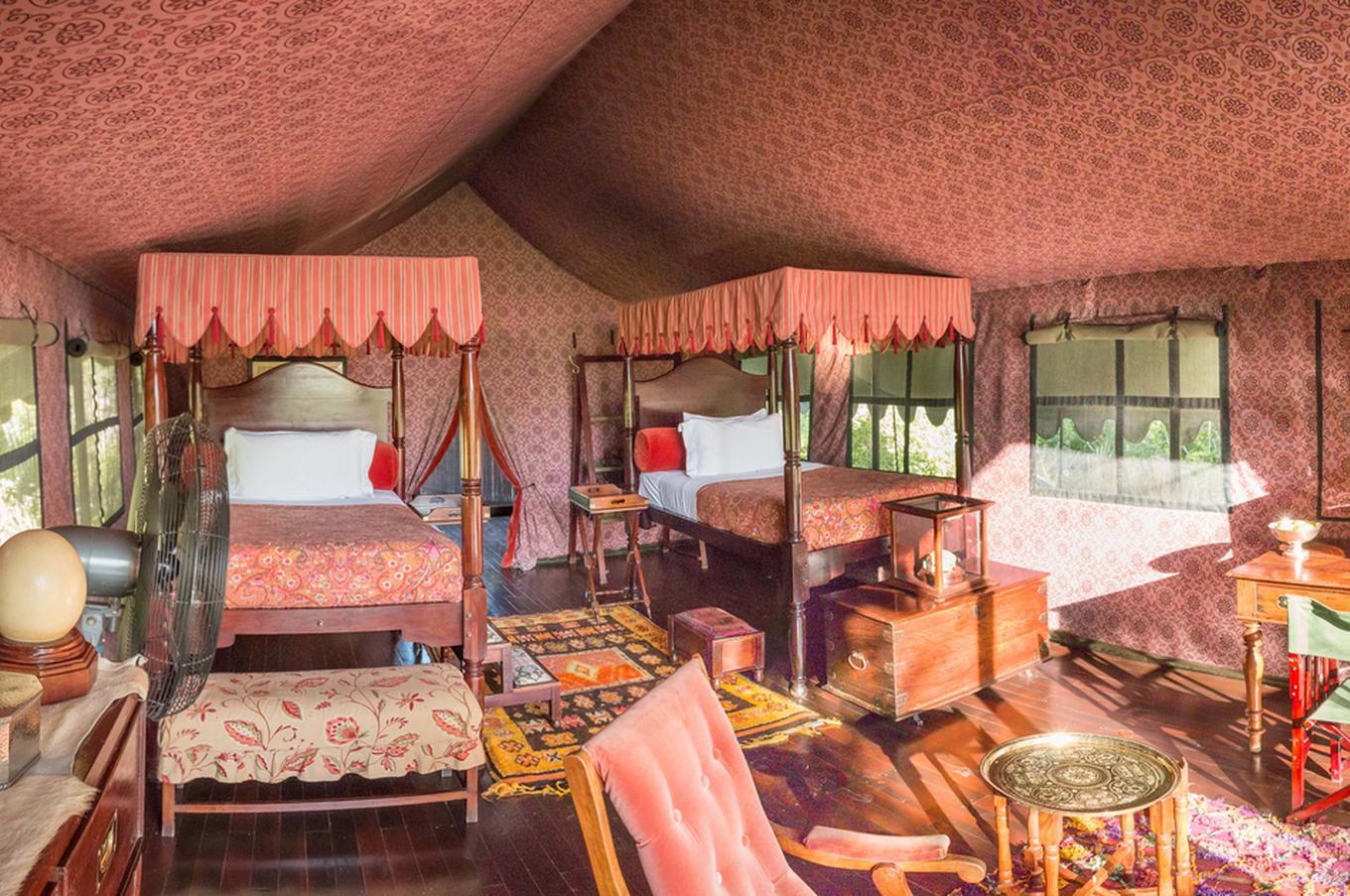 viajes lujo remoto campamento safari Africa Jack&#039;s Camp