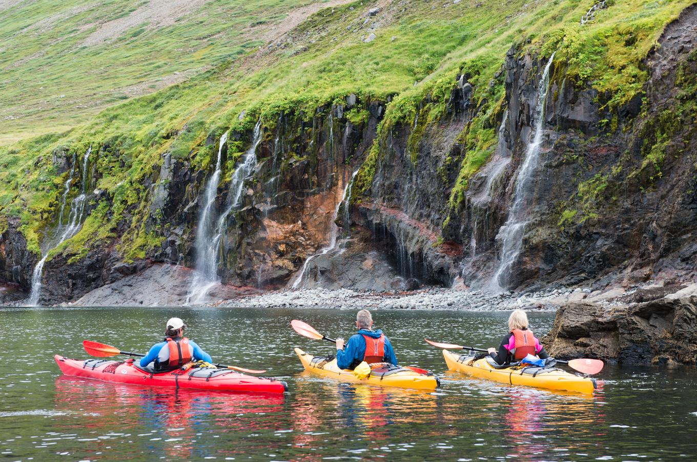 viaje lujo aventura islandia kayak