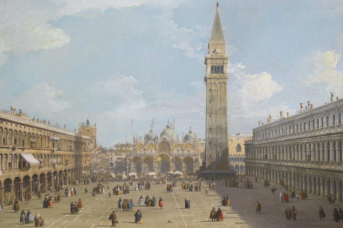 piazza san marco canaletto