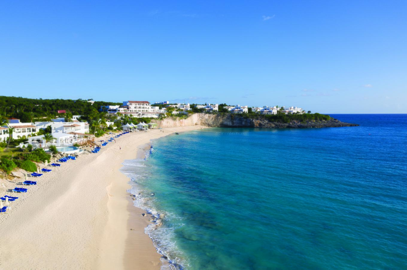 Saint Martin es una isla que está dividida desde 1848 en una parte francesa y otra holandesa. Foto: Belmond viaje lujo caribe saint martin belmond la samanna