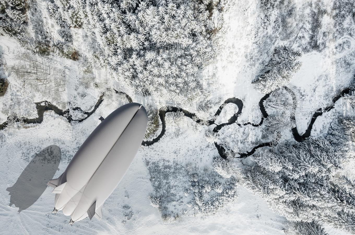 Una experiencia única: viajar al Polo Norte en dirigible. Foto: MBVision/Tom Hegen/Kirk&Thomsen viaje polo norte dirigible