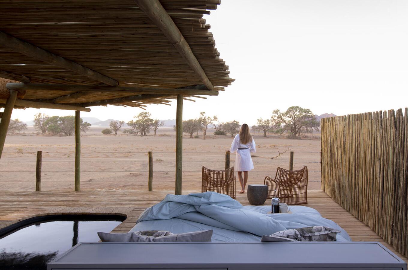 Little Kulala Lodge, en Namibia
