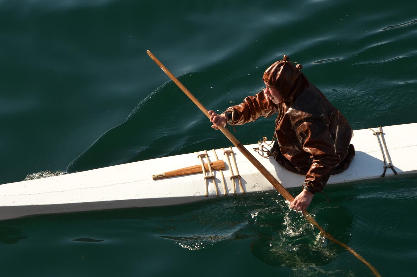 Inuit en kayak