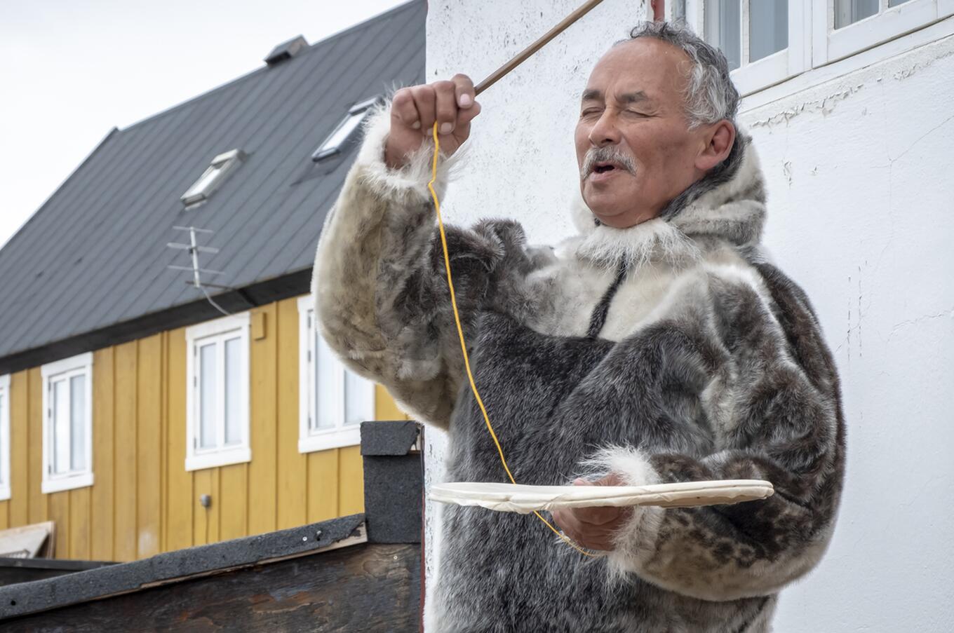 Inuit música en Qaanaaq