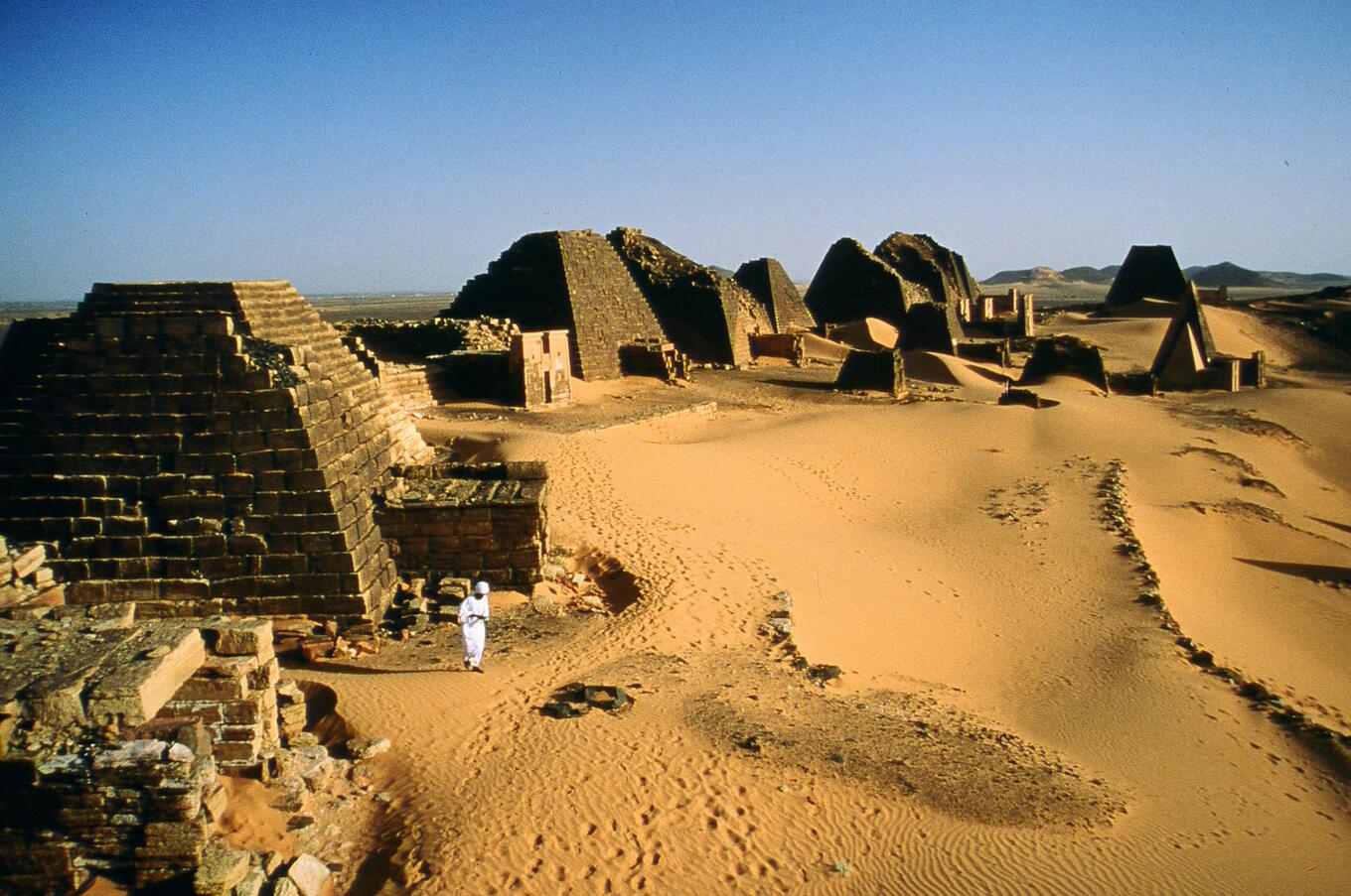 pirámides de Meroe Sudán
