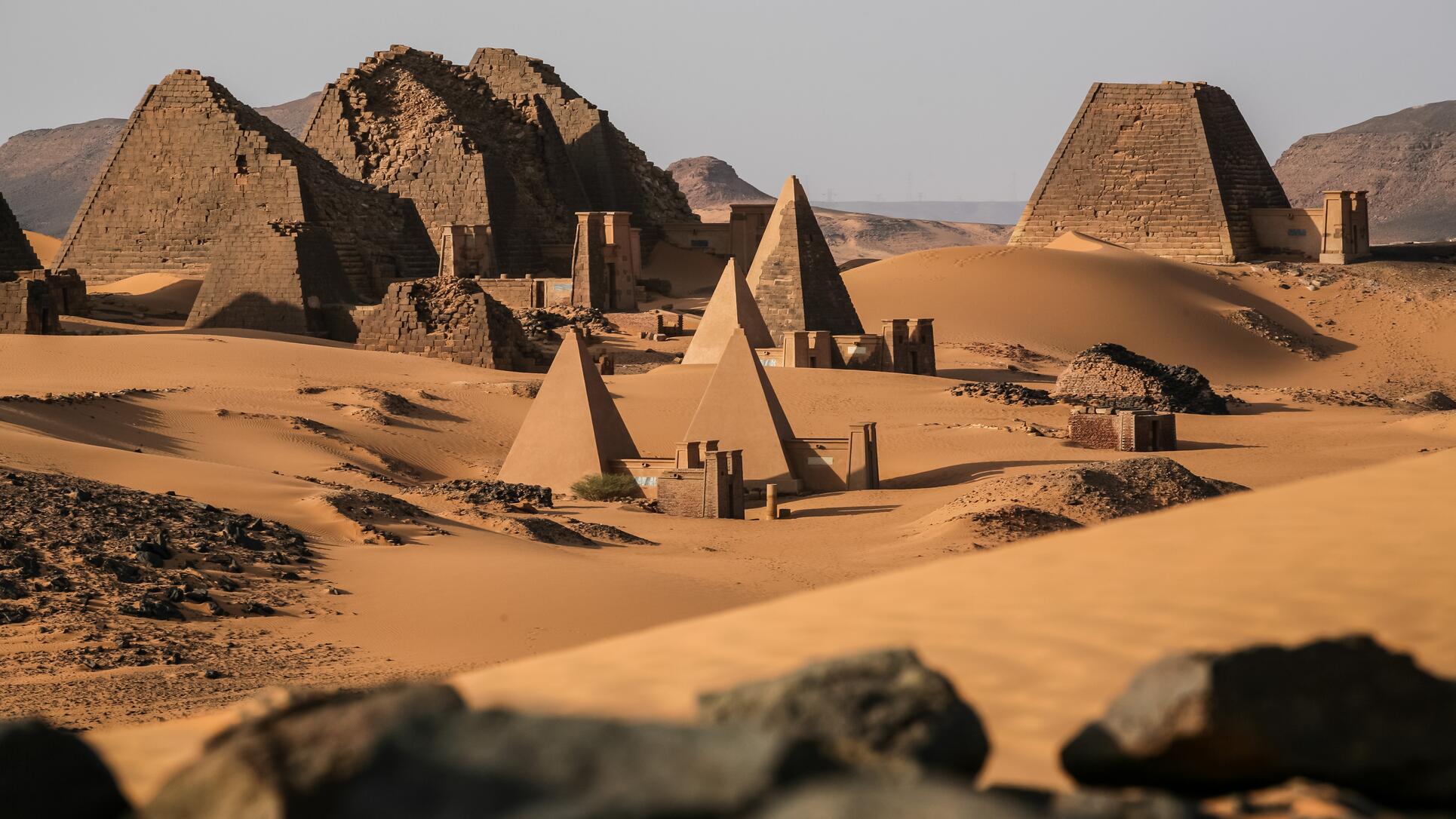 piramides de Meroe Sudán